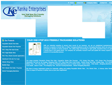 Tablet Screenshot of kanikaenterprises.in